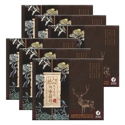 메이준뉴트리박경호녹용활력명작50mlX20포X6박스
