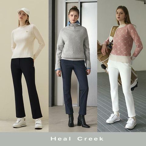 [카드 5%할인]힐크릭 여성 트리플렉스 벨벳 기모팬츠 2종