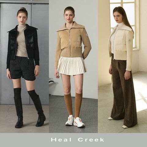 [롯데카드5%할인]힐크릭 루미에르 하이브리드 다운자켓