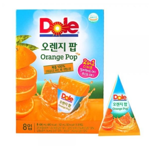 (신세계본점)돌후룻팝 오렌지496ml