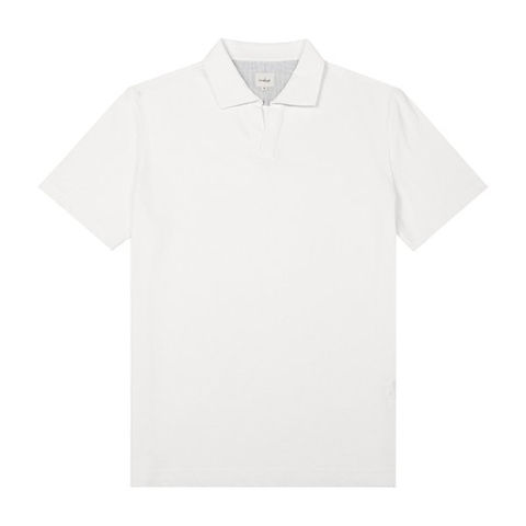 (신세계본점)21S/S 와이드카라 T에리 티셔츠(BLUSW1-001WH)
