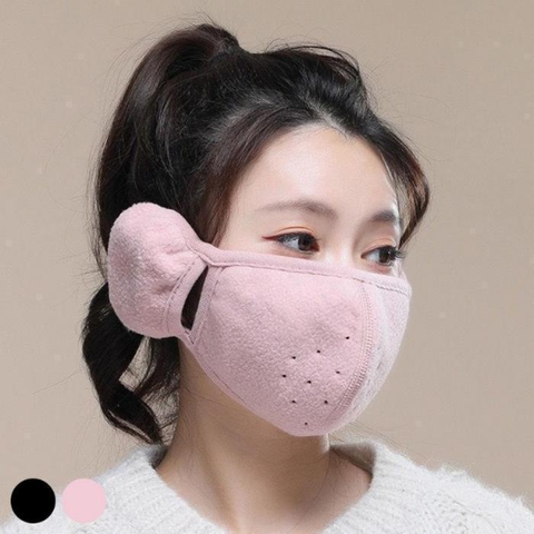 13274941-따뜻하고숨쉬기편한숨구멍귀덥개남여공용마스크