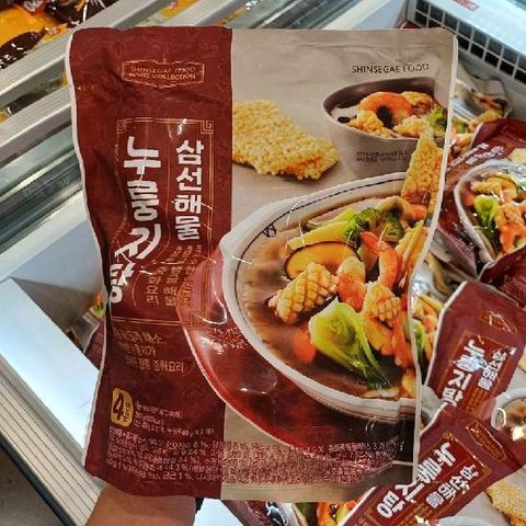 신세계푸드 삼선해물 누룽지탕 880g / 4인분