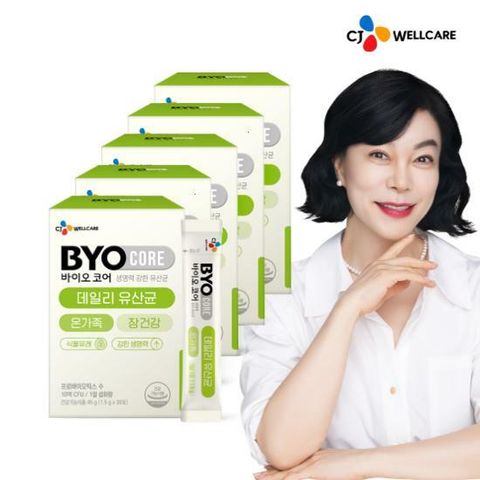 CJ 바이오코어 데일리 유산균 5박스(150포)