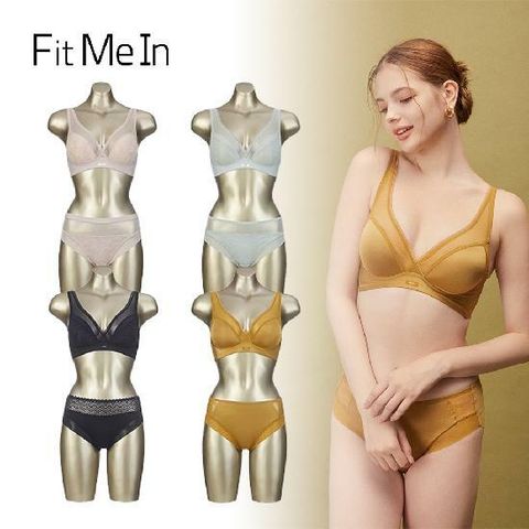 핏미인 라이크라 슬림텐션보정 노와이어 여성속옷세트 8종