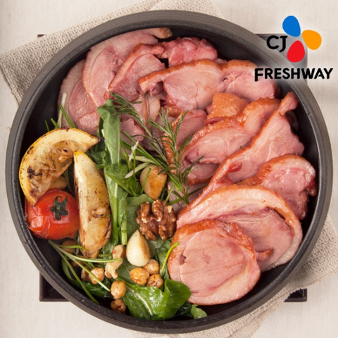 [CJ프레시웨이] 바른원칙 오리훈제(슬라이스 무항생제) 200g*7 + 소스 70g