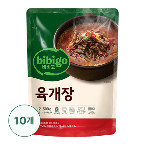 [CJ] 비비고 육개장500gX10
