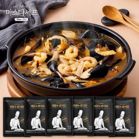 미스타셰프 해물누룽지탕 1kg x 6팩 