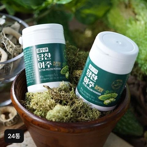 제주산 당찬여주분말 24통+스푼 12개[33785071]