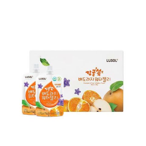 [G][루솔] 감귤 쏙 배도라지 워터젤리 2박스