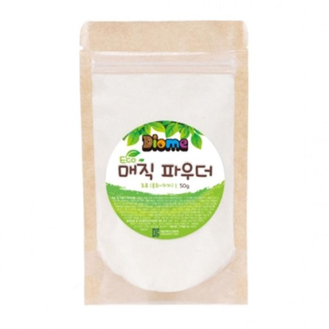 11528693-키즈맘아트미술놀이디오메에코매직파우더50g초록(홍화치자)