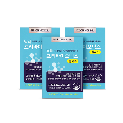 닥터 프리바이오틱스 플러스 30포 x 3박스 (3개월분)