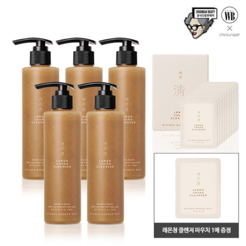 일명, 팩클렌저 조성아레몬청클렌저 실속 5병