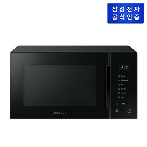 삼성 전자레인지 MS23T5018AK 블랙 23L