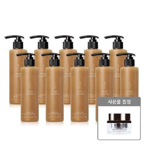 조성아 레몬청 클렌저 200ml 10개 + 헤라 에이지 어웨이 에스테틱 BX 크림