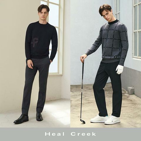 [삼성카드5%할인]힐크릭 남성 윈터 코지 울 블랜디드 니트 2종