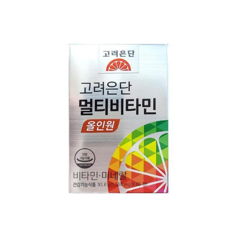고려은단멀티비타민올인원60정1개