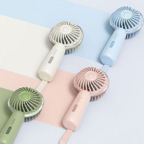 휴대용 베이직 에어쿨 핸디 미니 올데이 선풍기