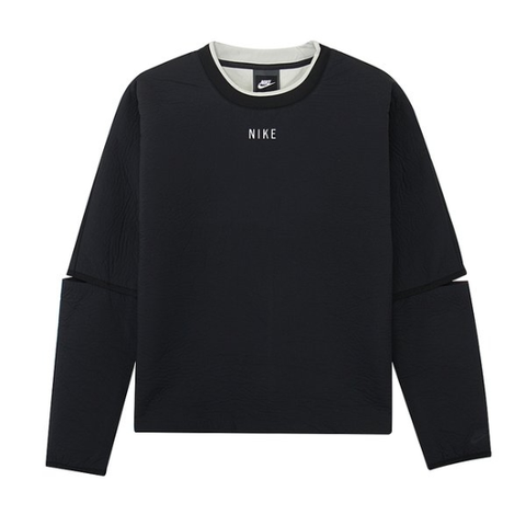 나이키 NSW 테크 팩 긴팔 티셔츠 블랙 930766-010