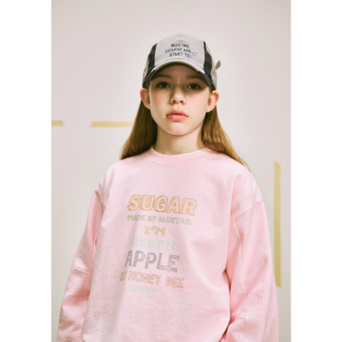 (대전신세계)AYA4TS06PK 레터링핑크맨투맨