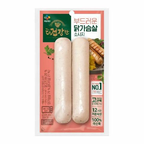 더건강한 닭가슴살 소시지 120g *10개