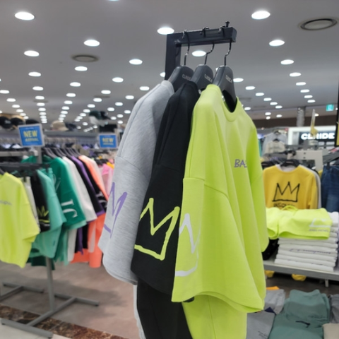 B클라이드앤 바스키아) 왕관 E밴드 반팔티셔츠 (FMB TS783F)