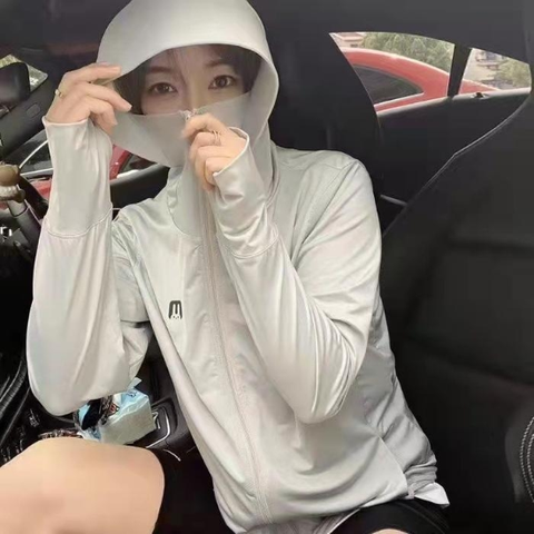 아웃도어자외선차단여성경량바람막이짚업자켓