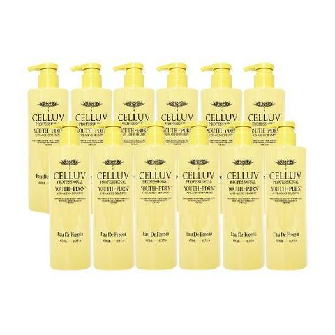 셀럽 프로페셔널 유스 PDRN 샴푸 450ml 12개 오드 뮤게 / 로즈 / 프리지아 향