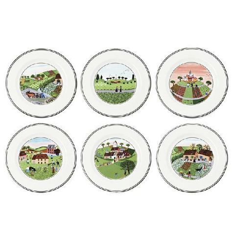 빌레로이앤보흐 디자인나이프 브레드 플레이트 17cm 택1