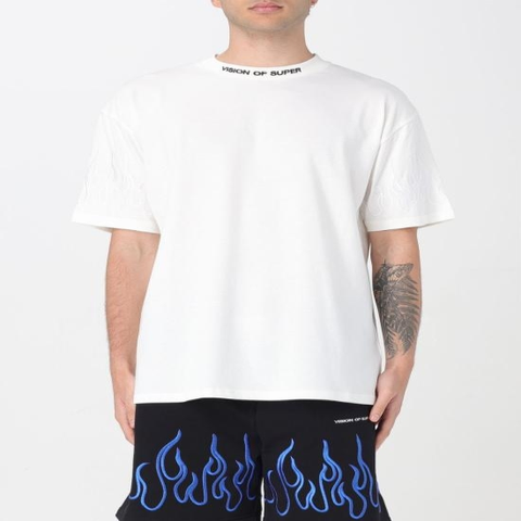 [해외배송] 25SS 비전오브슈퍼 폴로 티셔츠 VS00855 BIANCO White