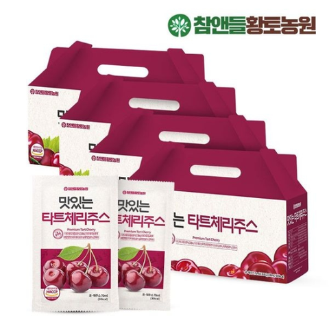 맛있는 타트체리즙 70mlX30포 4박스[32155834]