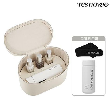 (VIP 기프트 세트) 레스노베 디바이스 + 앰플 30ml x 3종 + 앰플 미스트 120ml + 헤어밴드 + 소독 티슈 패키지