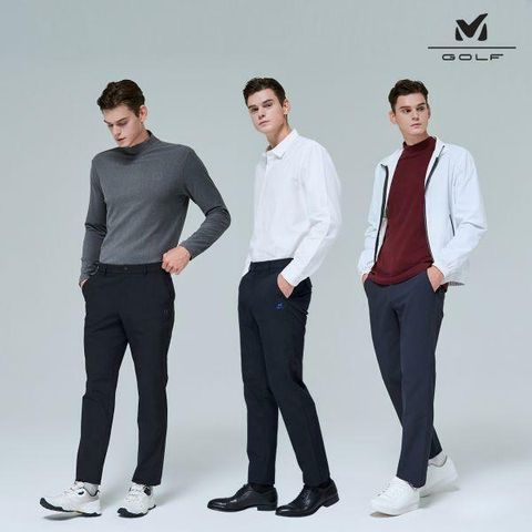 [카드 5%할인]25FW 밀레골프 남성 기모팬츠 3종세트