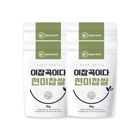 [이잡곡이다] 국산 현미찹쌀 5kg x 4봉