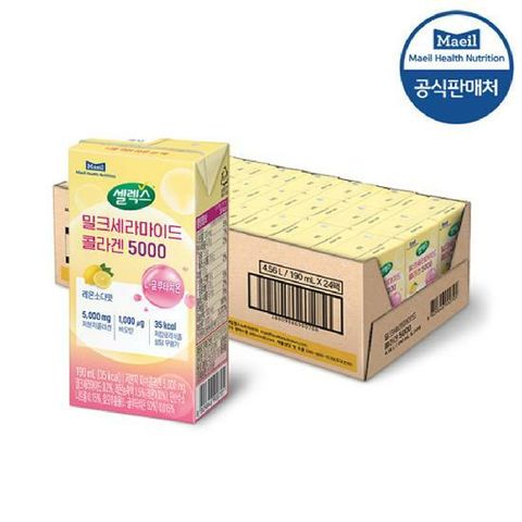셀렉스 밀크세라마이드 190ml *24팩