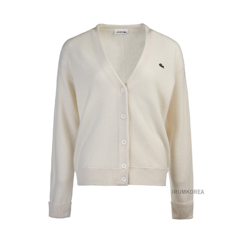 [라벨루쏘] [라코스테] FW24 여성 링스링스 가디건 AF9545 70V