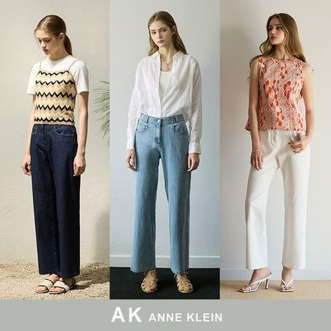 [카드 5%할인][런칭가79,900원]25SS AK 앤클라인 썸머 에어리 인견 데님 2종