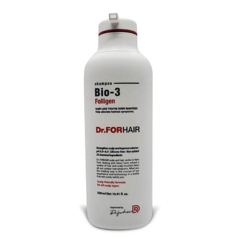 닥터포헤어바이오3폴리젠탈모완화샴푸허브향500ml1개Ss