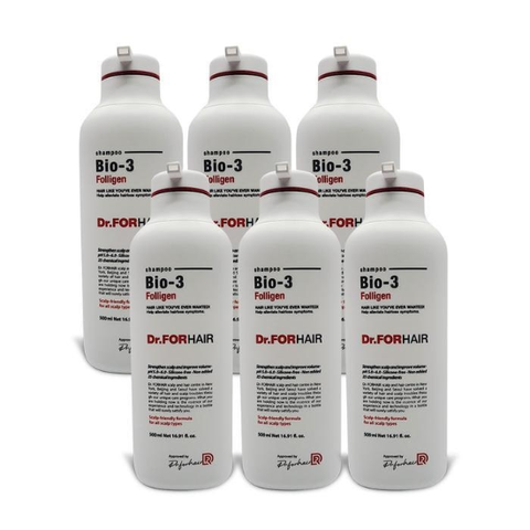 닥터포헤어바이오3폴리젠탈모완화샴푸500ml6개Ss