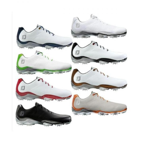 4396656 신규 Footjoy DNA 남자의 소프트 스파이크 골프 신발 (색상 및 크기 선택)