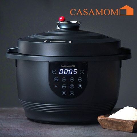 [방송에서만] 까사맘 전기압력 가마솥 (추가 원터치쌀통+실리콘패킹1개)