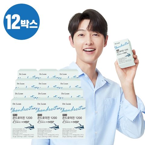 [50％세일] 닥터린 콘드로이친 1200 콘레이티+MBP 12박스/12개월분