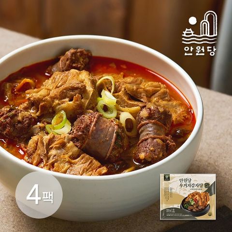 [안원당] 우거지 감자탕 920g x 4팩