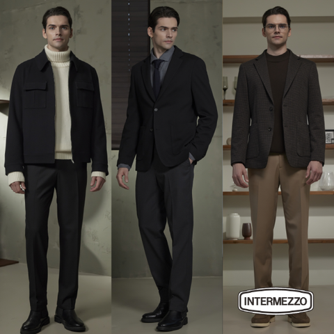 [파격특가]인터메조 25FW 기모 슬랙스 팬츠 3종 남성