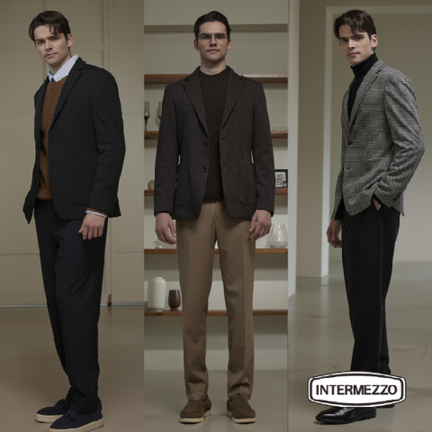 [파격특가]인터메조 25FW 울 블랜디드 재킷 1종 남성