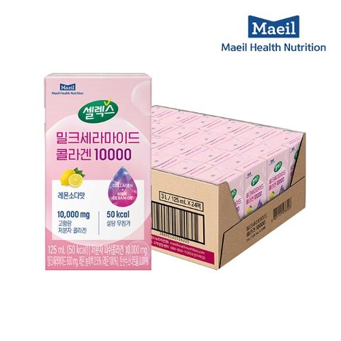 셀렉스 밀크세라마이드 콜라겐 125ml 24팩