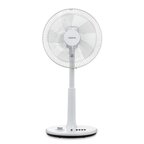 [모리츠] 저소음 5엽 스탠드형 선풍기 MOF-1424 전면회전 타이머 좌우회전