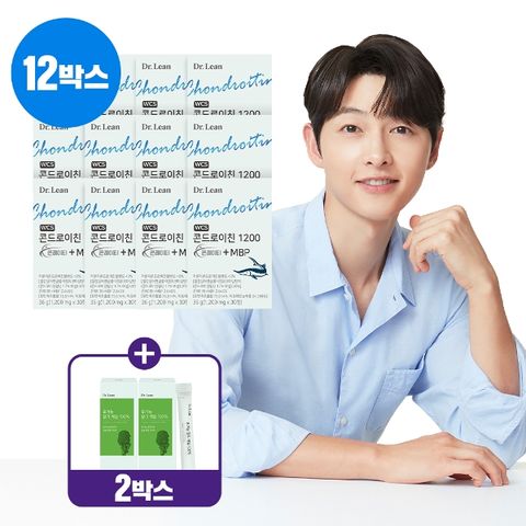 닥터린 콘드로이친 1200 콘레이티+MBP 12박스(12개월)+컬리케일 2박스