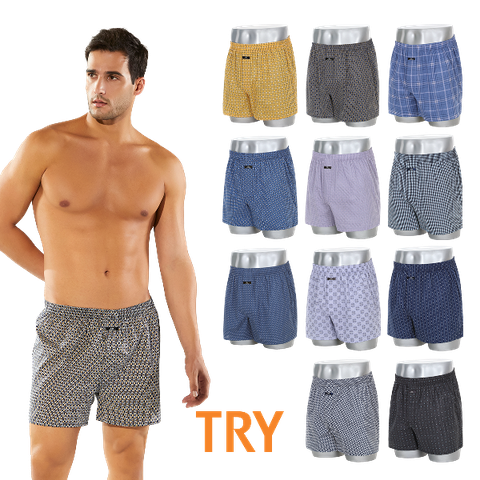 [TRY]퀵드라이 면100 기능성 트렁크 11종