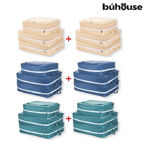 [더블] 부하우스 이불 압축파우치 특대형4+대형2